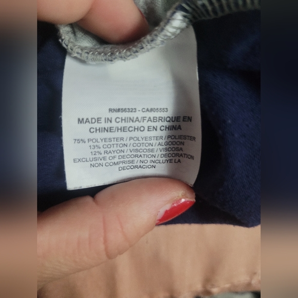 Patriots Gray and Red Tank Top - Picture 6 of 7